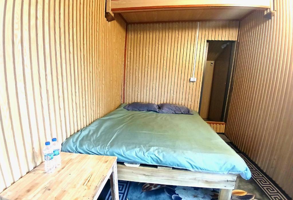 Postel nebo postele na pokoji v ubytování Tà Xùa Casablanca Homestay