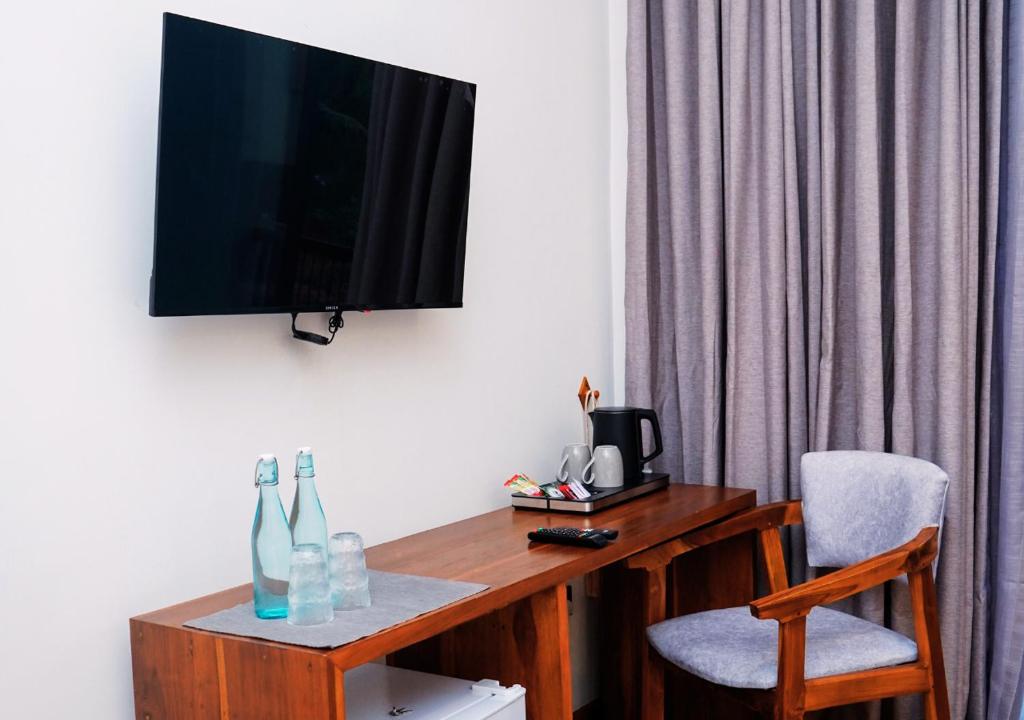 TV a/nebo společenská místnost v ubytování Diyakawa Boutique Hotel