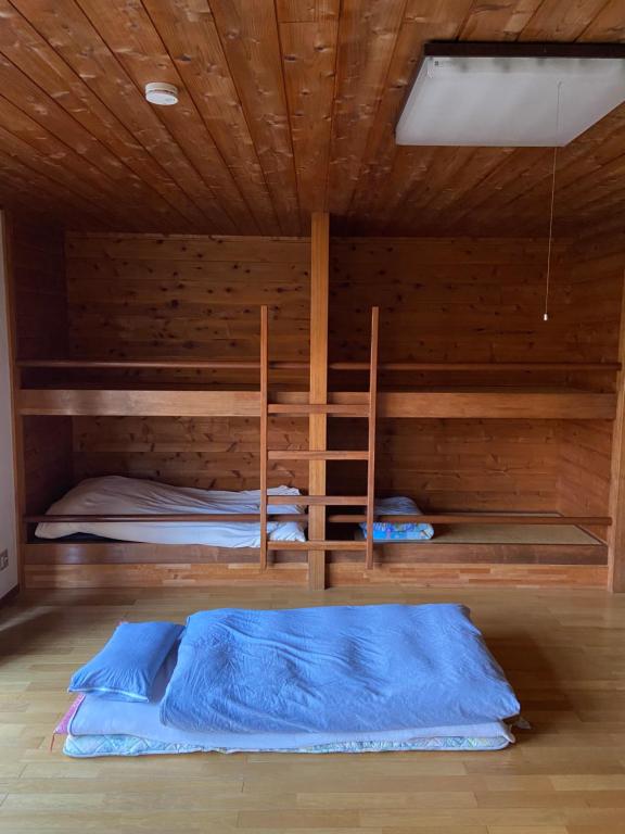 Voodi või voodid majutusasutuse ロッジ星の時間 Lodge toas