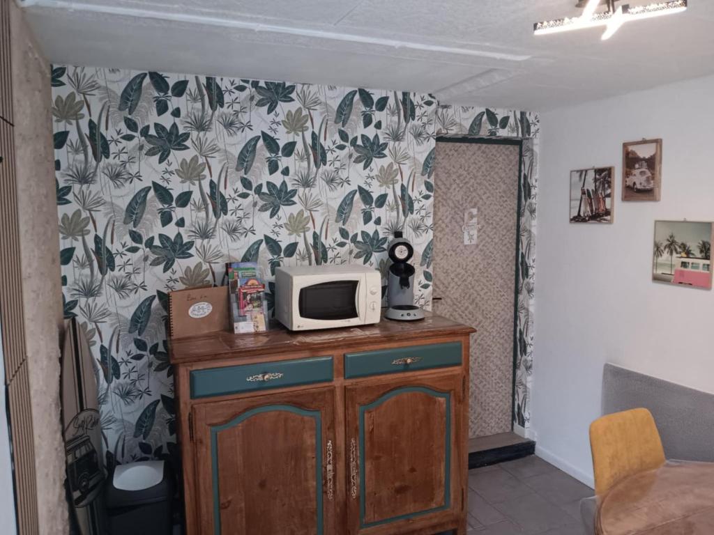 Kuchyň nebo kuchyňský kout v ubytování Domaine des Favaud