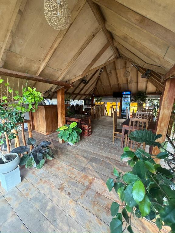 Restaurace v ubytování Seafood king hostel