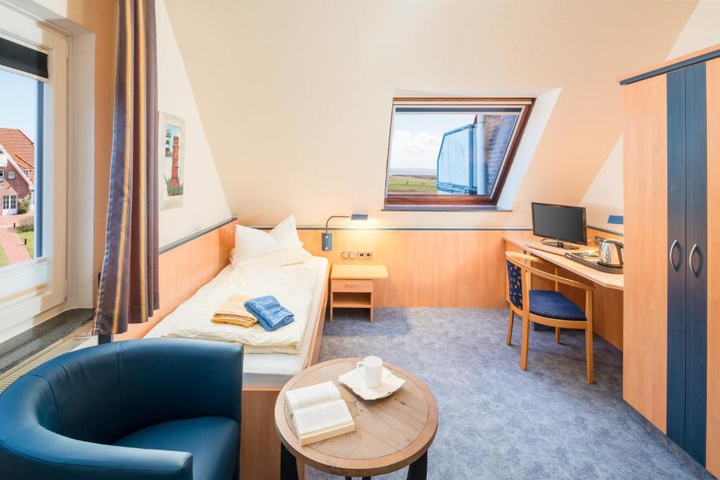 Posezení v ubytování Hotel Strandburg