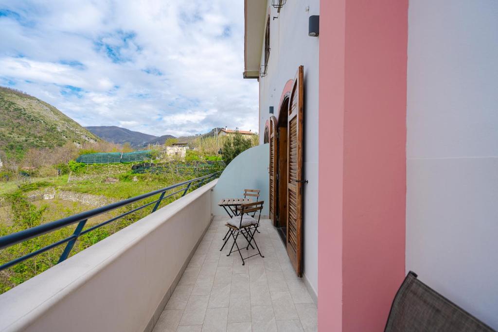 Nespecifikovaný výhled na hory nebo výhled na hory při pohledu z bed and breakfast