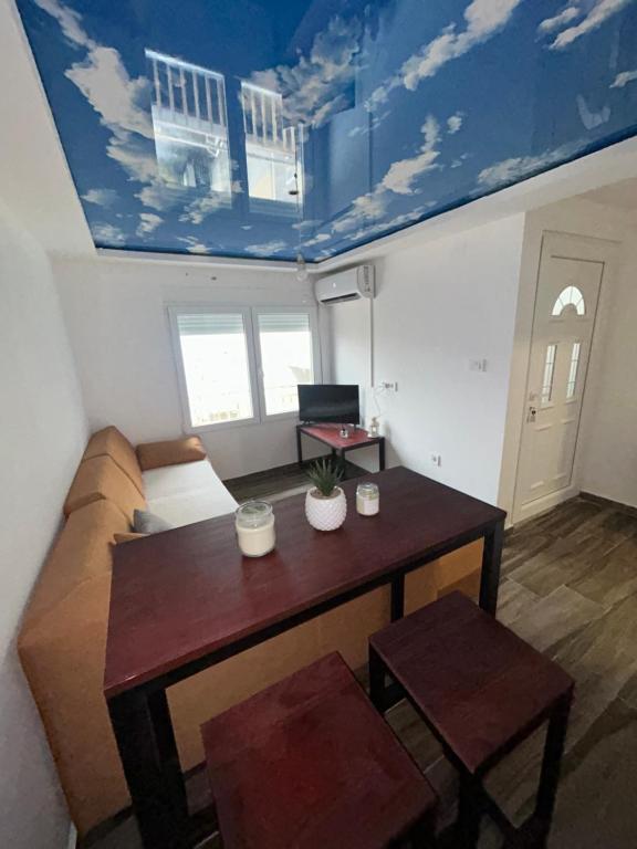 Posezení v ubytování Apartmani VRELO