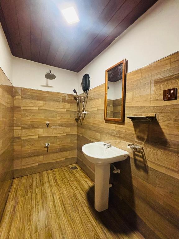 Koupelna v ubytování Woodholic Homestay
