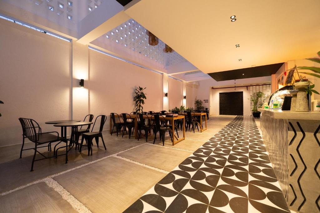 Restaurace v ubytování Kadangyan by 3BU Hostel