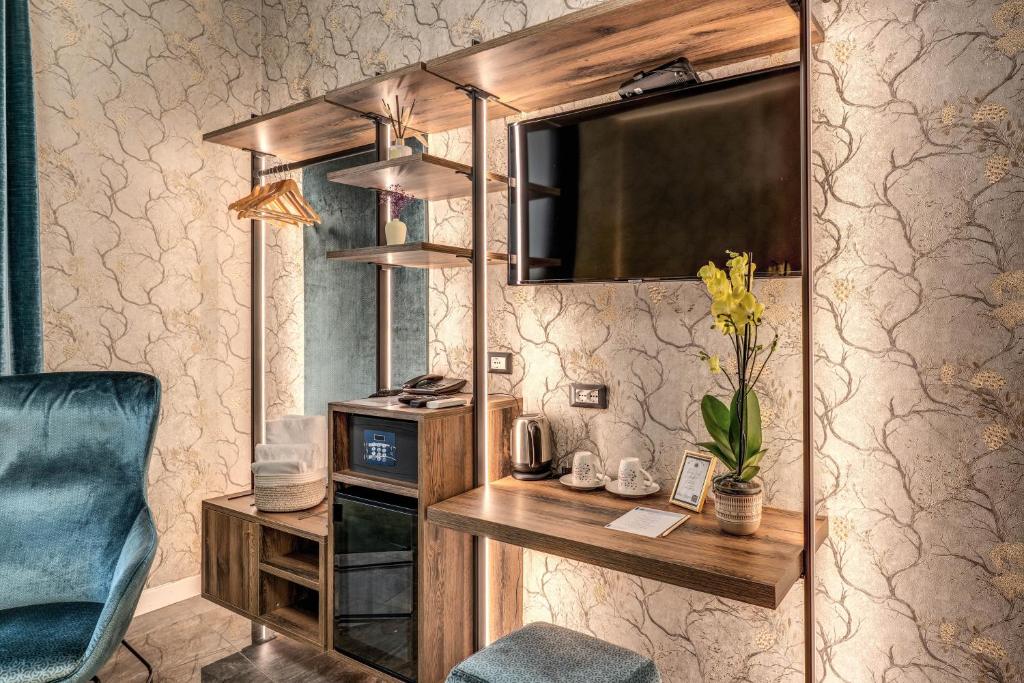 Posezení v ubytování Apollo Boutique Hotel