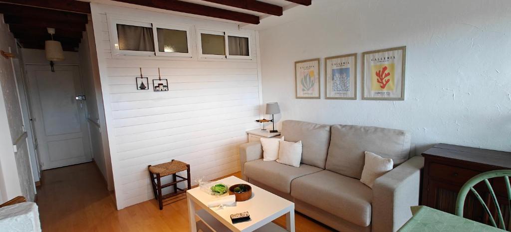Posezení v ubytování Apartamento Calella Home