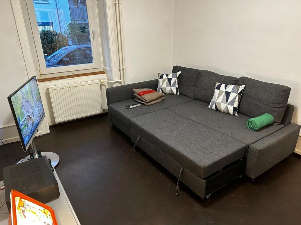 Stylish in Sankt Johann near Novartis with Sauna - Resim 12