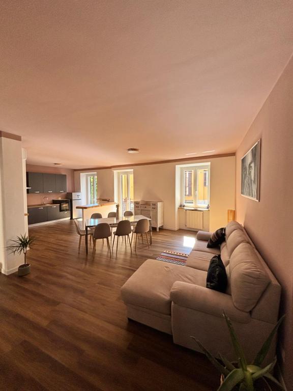 Posezení v ubytování Casa Eliana appartamento Luna