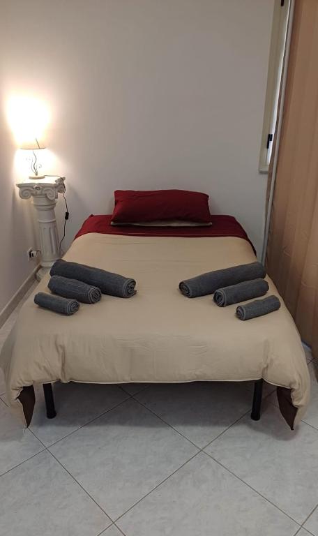 Postel nebo postele na pokoji v ubytování Casa Vacanze AML