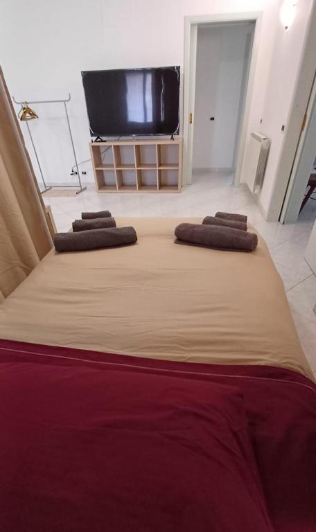 Postel nebo postele na pokoji v ubytování Casa Vacanze AML