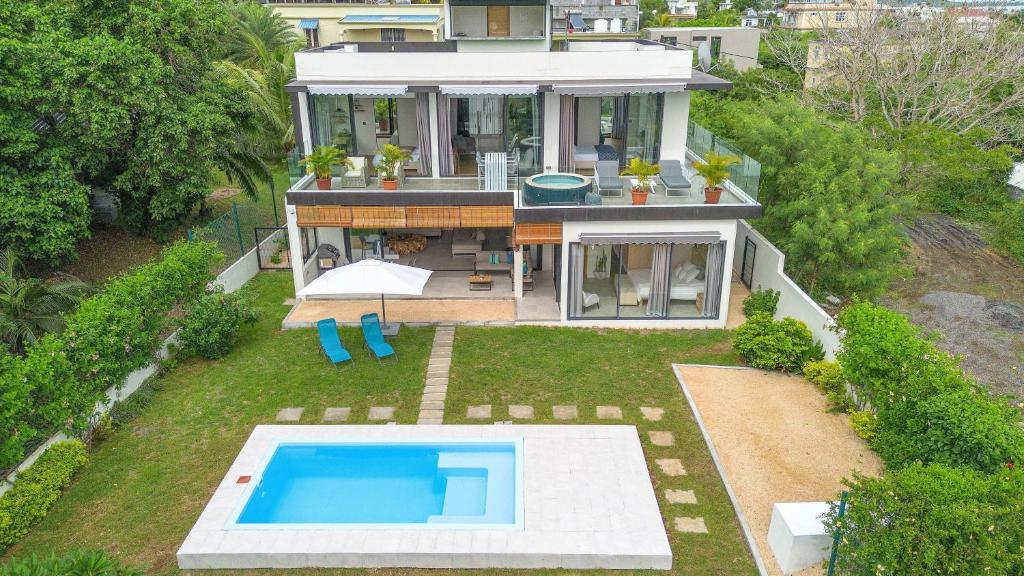 Bazén v ubytování Sublima Villa, Luxe et élégance nebo v jeho okolí