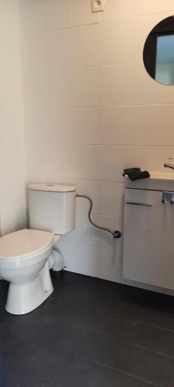 Een badkamer bij Vakantiebungalow BERK 1