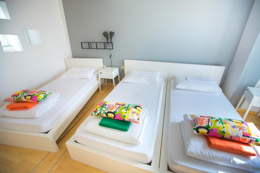 Posteľ alebo postele v izbe v ubytovaní Hostel Kosy