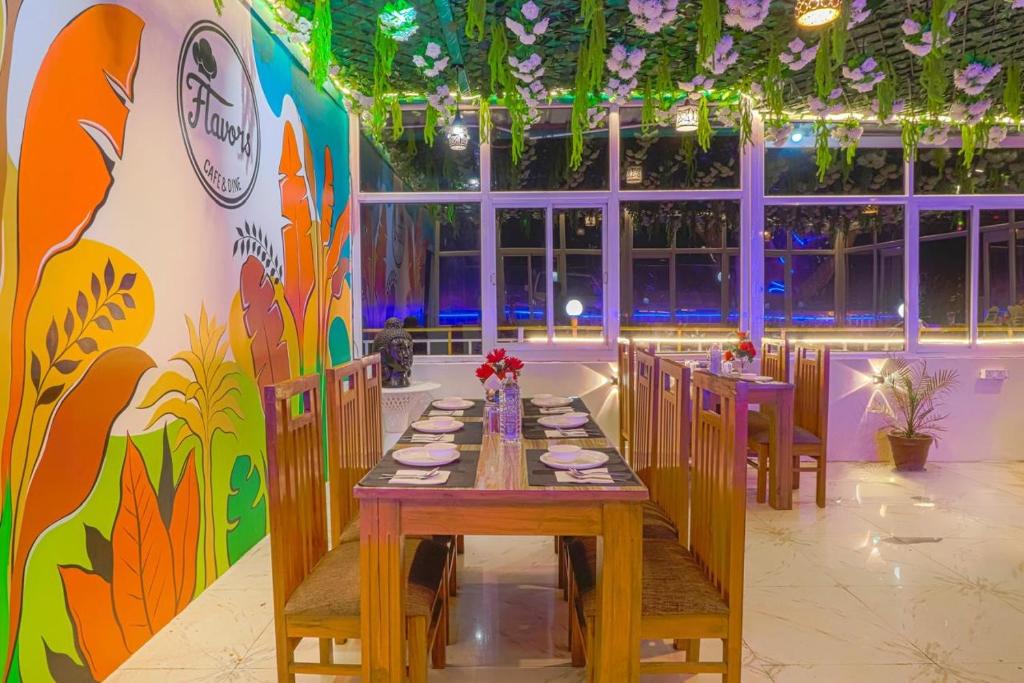 Restaurace v ubytování Vidisha home stay and Flavors cafe& dine