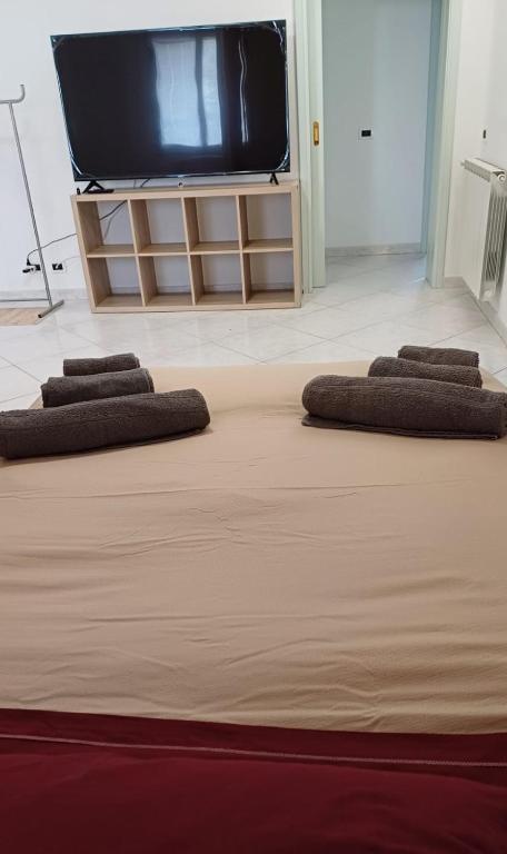 TV a/nebo společenská místnost v ubytování Casa Vacanze AML
