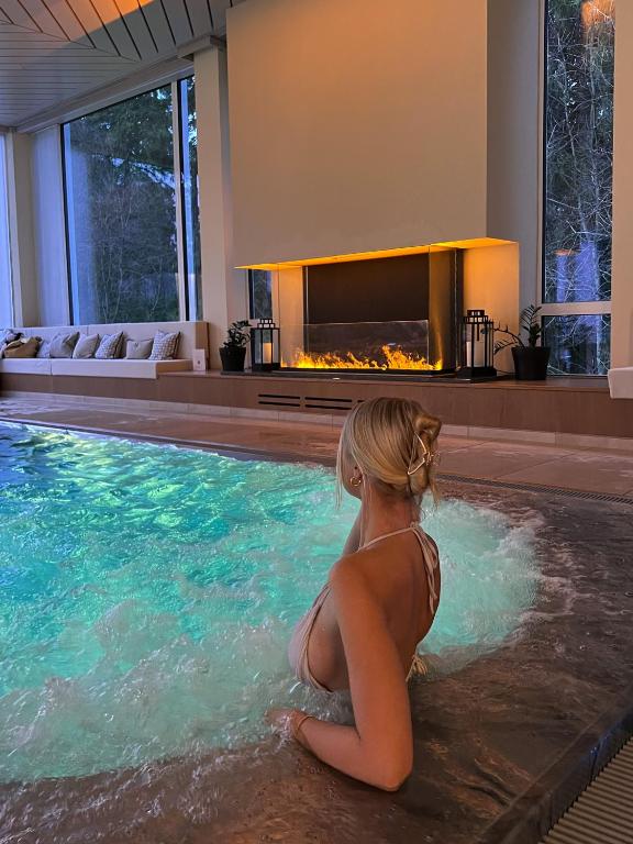 Gäste, die in der Unterkunft Hotel Saigerhöh Wellness Spa Golf Wandern über dem Titisee übernachten