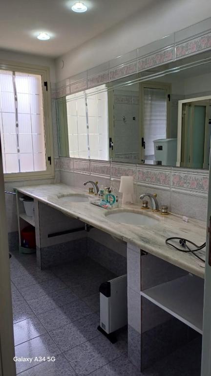 Koupelna v ubytování Casa Vacanze AML