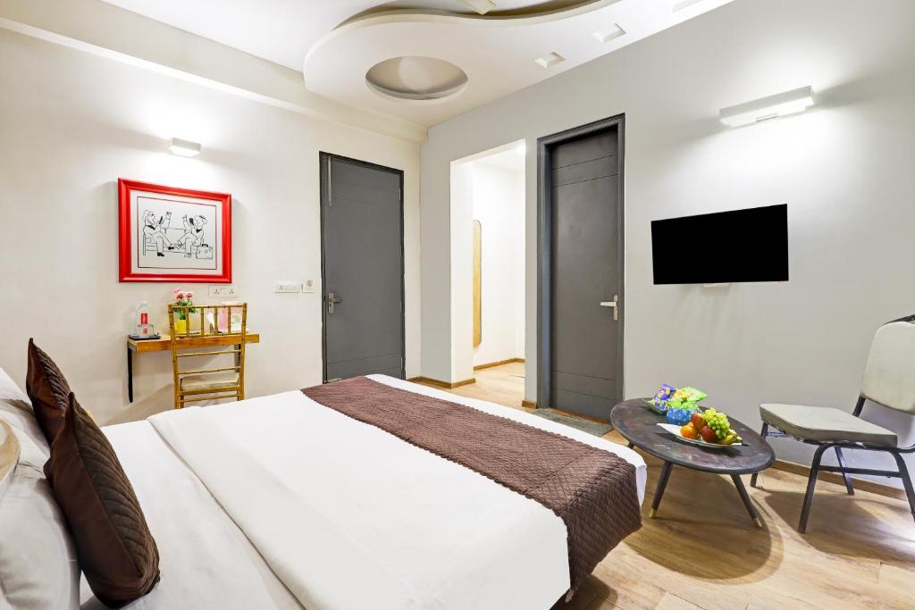 TV a/nebo společenská místnost v ubytování Hotel Wedlock Sector - 47