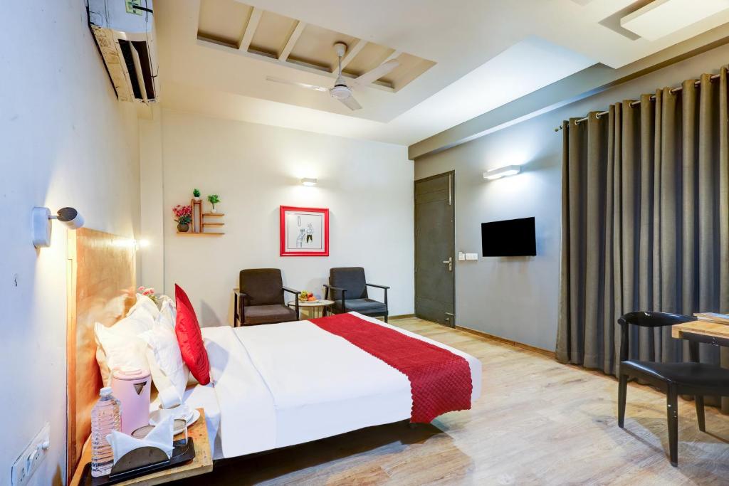 TV a/nebo společenská místnost v ubytování Hotel Wedlock Sector - 47