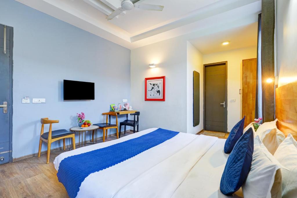 TV a/nebo společenská místnost v ubytování Hotel Wedlock Sector - 47