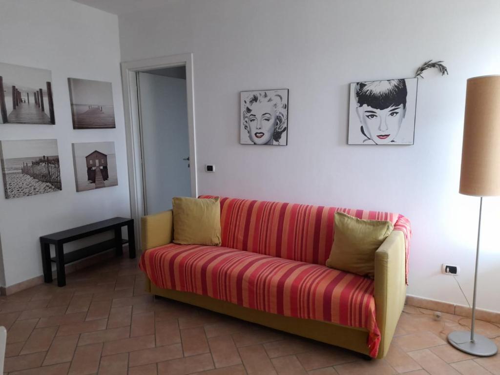 Posezení v ubytování Il Palco residence
