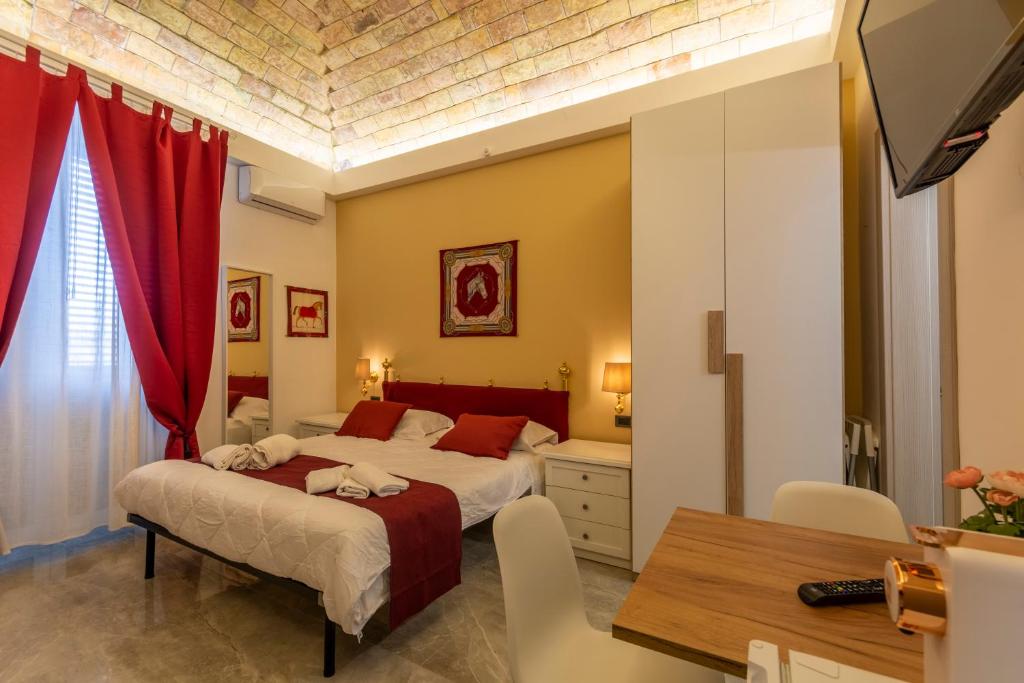Кровать или кровати в номере Urban Beach Sirena