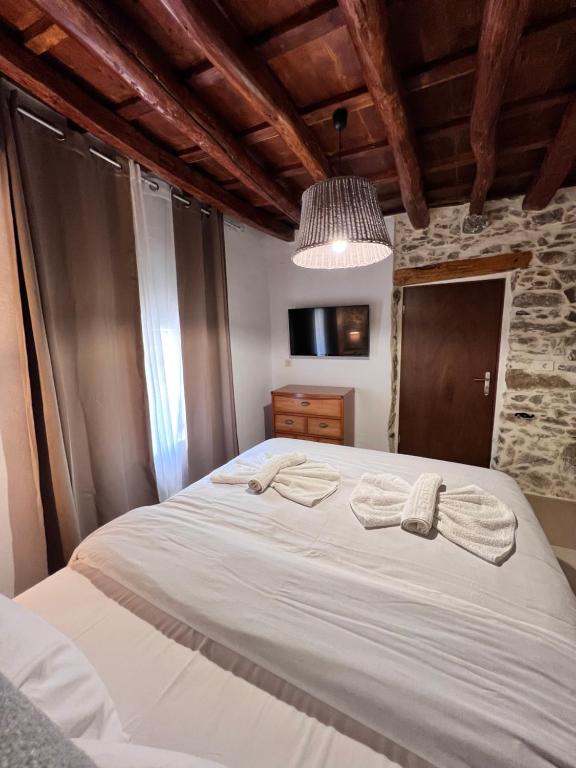 Posteľ alebo postele v izbe v ubytovaní Harmony Family house