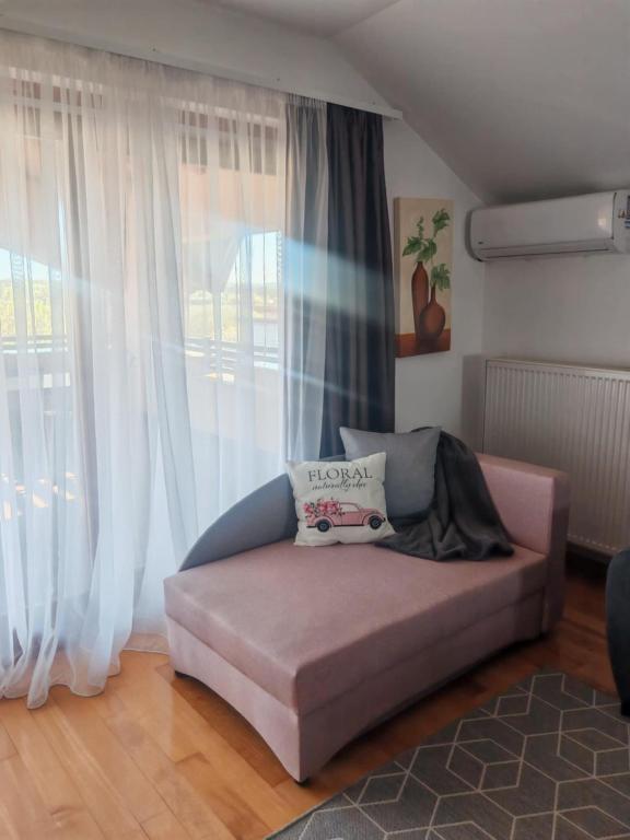 Postel nebo postele na pokoji v ubytování Apartman Kristian Zagreb Airport
