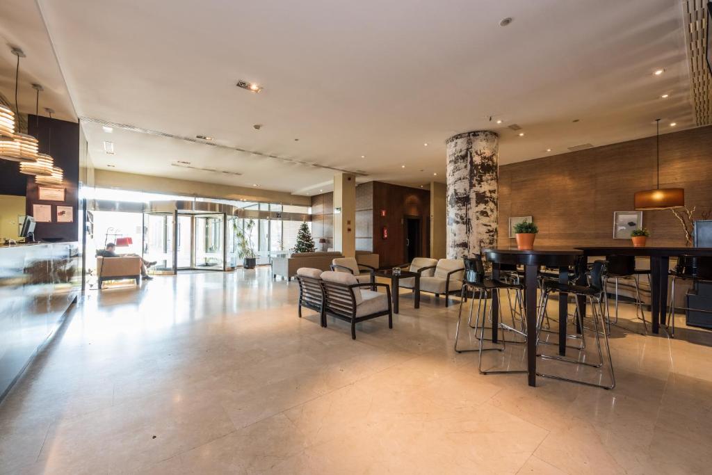 Zona de estar de Hotel Mercader