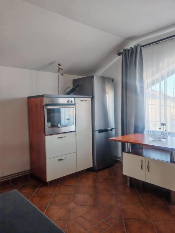 Kuchyň nebo kuchyňský kout v ubytování Apartman Kristian Zagreb Airport