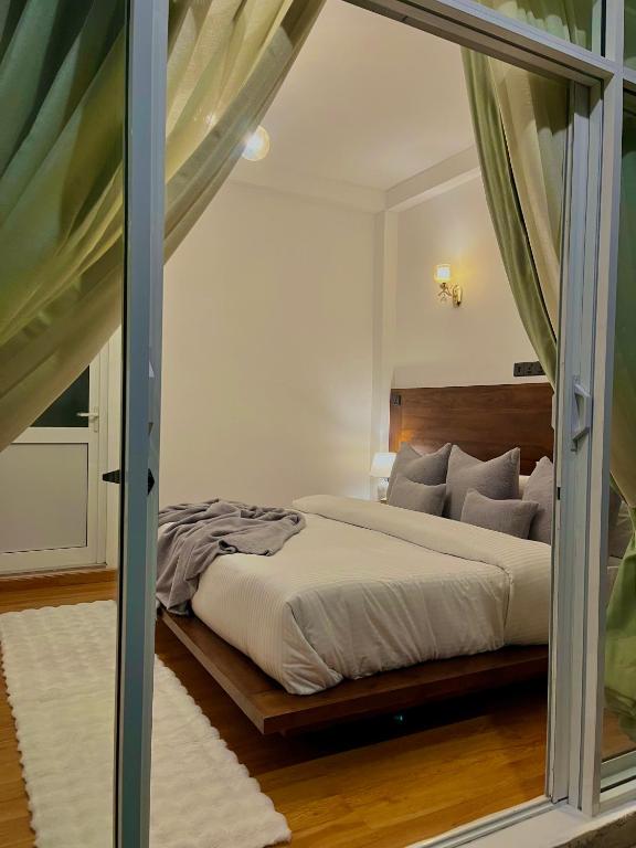 Cama o camas de una habitación en Seeming Lodge