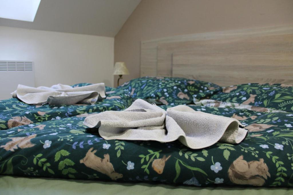 Postel nebo postele na pokoji v ubytování Apartman Paula 1