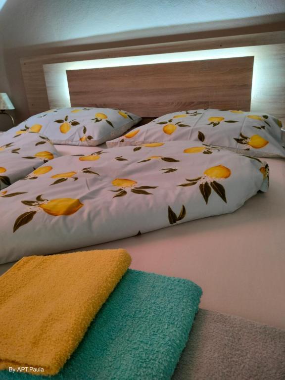 Postel nebo postele na pokoji v ubytování Apartman Paula 1