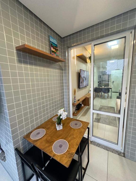 Foto sihtkohas Praia Grande asuva majutusasutuse Canto do Forte, Próx. á Praia, Churrasqueira, Ar-cond, Wi-fi ,Vaga de Garagem, Acomoda até 5 pessoas galeriist