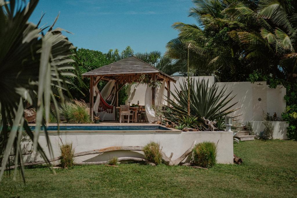 Zahrada ubytování Villa Manika vue mer
