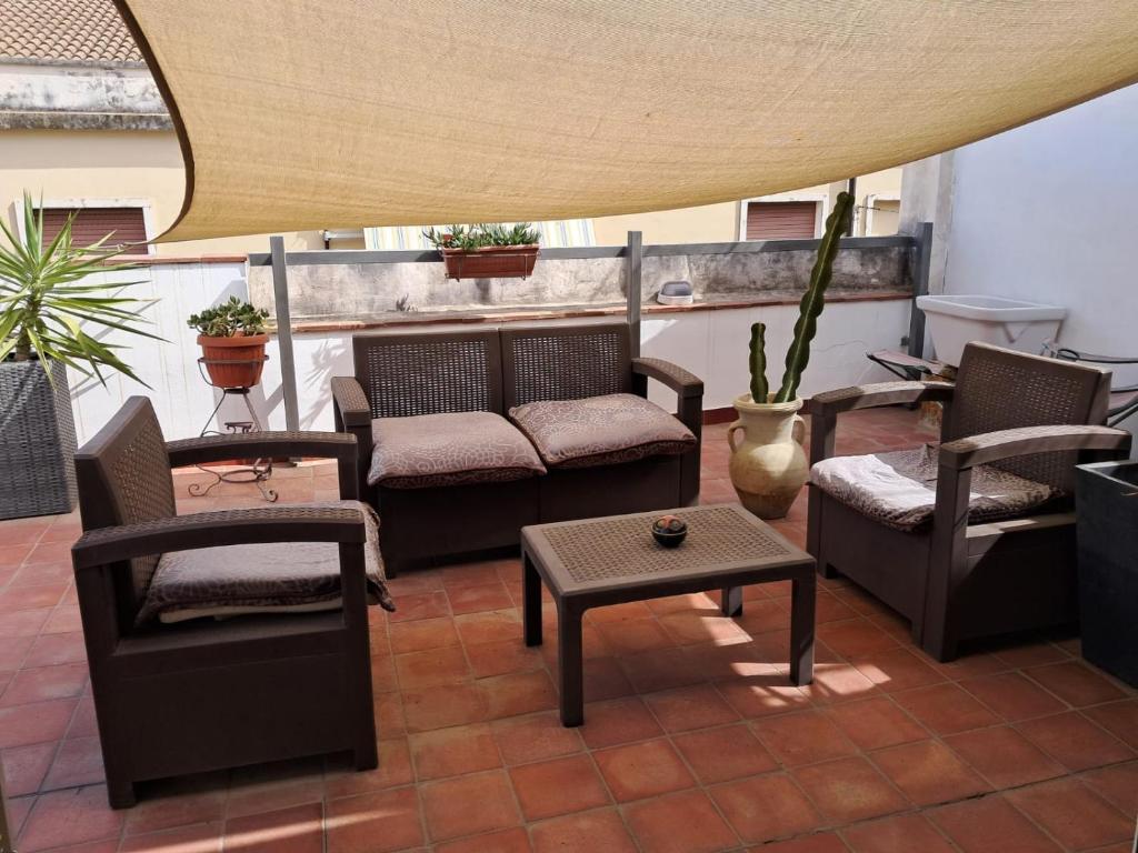 Posezení v ubytování Casa Antioco B&B