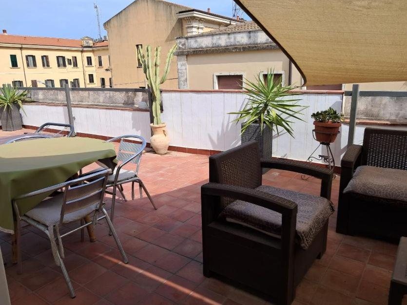 Balkón nebo terasa v ubytování Casa Antioco B&B