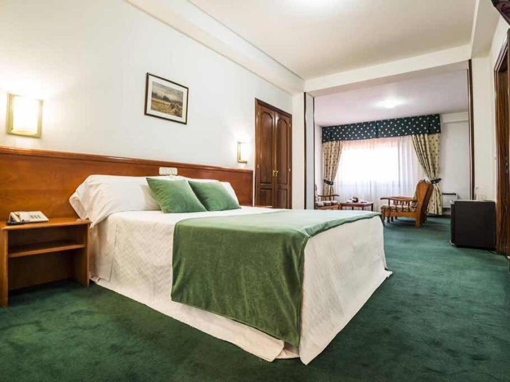 Ένα ή περισσότερα κρεβάτια σε δωμάτιο στο Hotel Scala