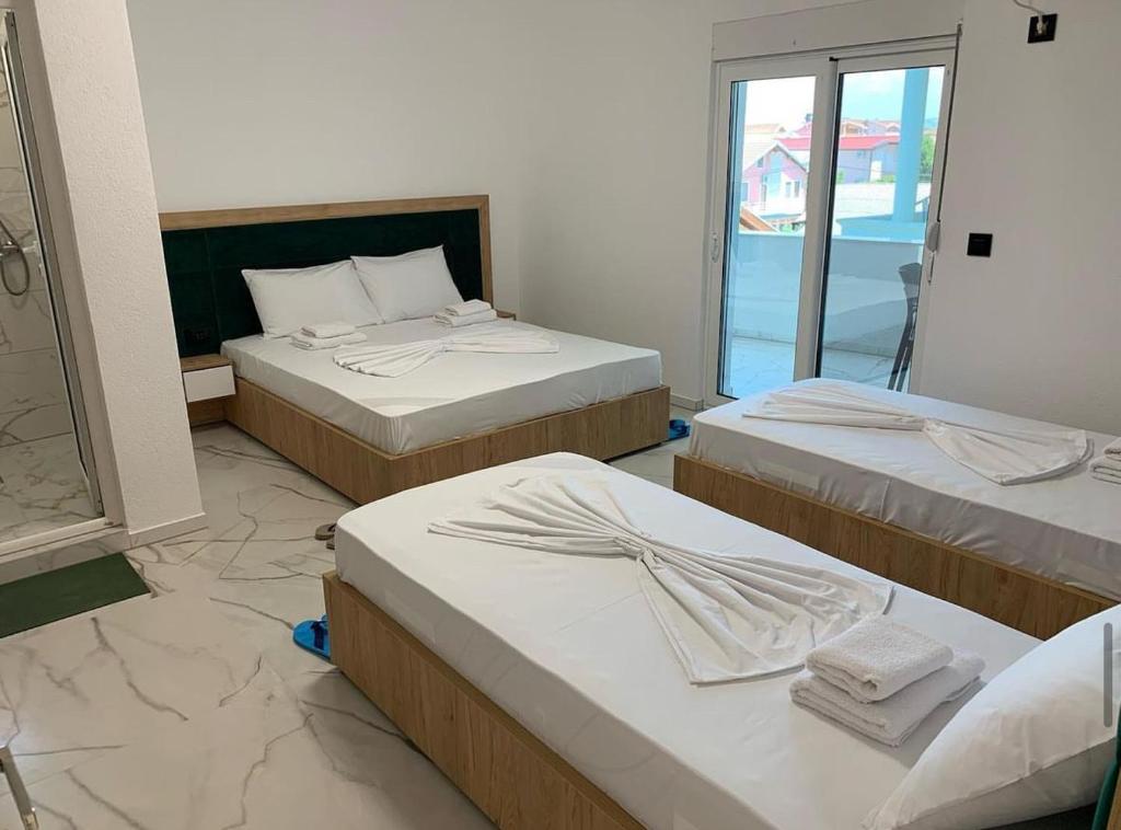 Postel nebo postele na pokoji v ubytování AC Aparthotel