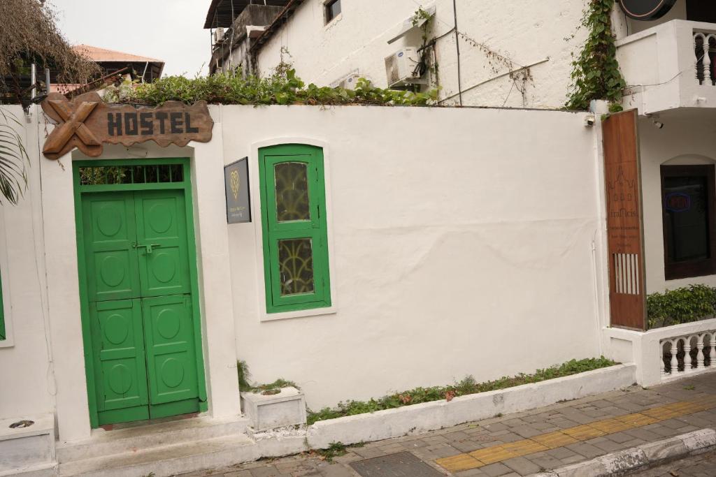 Budova, kde se hostel nachází