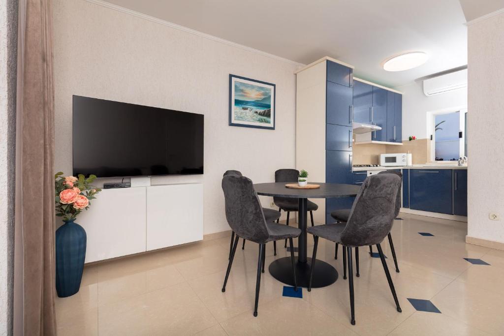 Kuchyňa alebo kuchynka v ubytovaní Apartment Ela