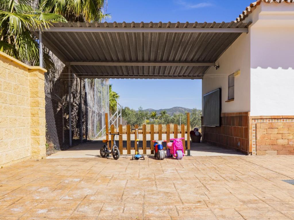 Balkón nebo terasa v ubytování Cubo's Finca La Viña Angulo
