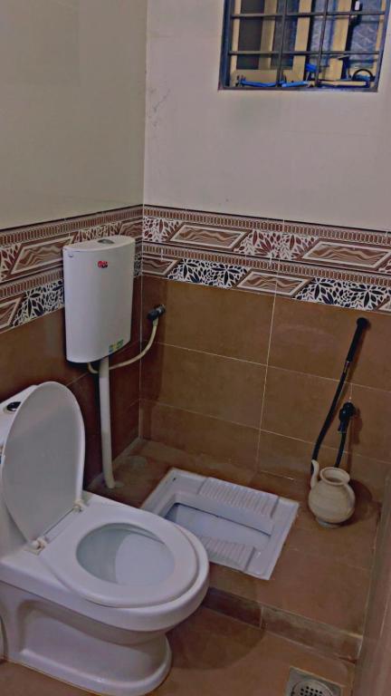 Koupelna v ubytování umer farooq Hotel