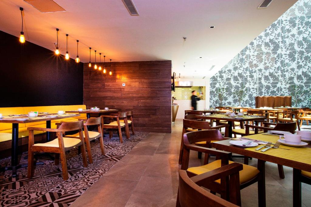 Restaurace v ubytování Krystal Urban Guadalajara