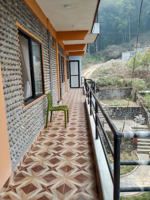 Balkón nebo terasa v ubytování Royal Orbit Resort Pvt Ltd Pokhara