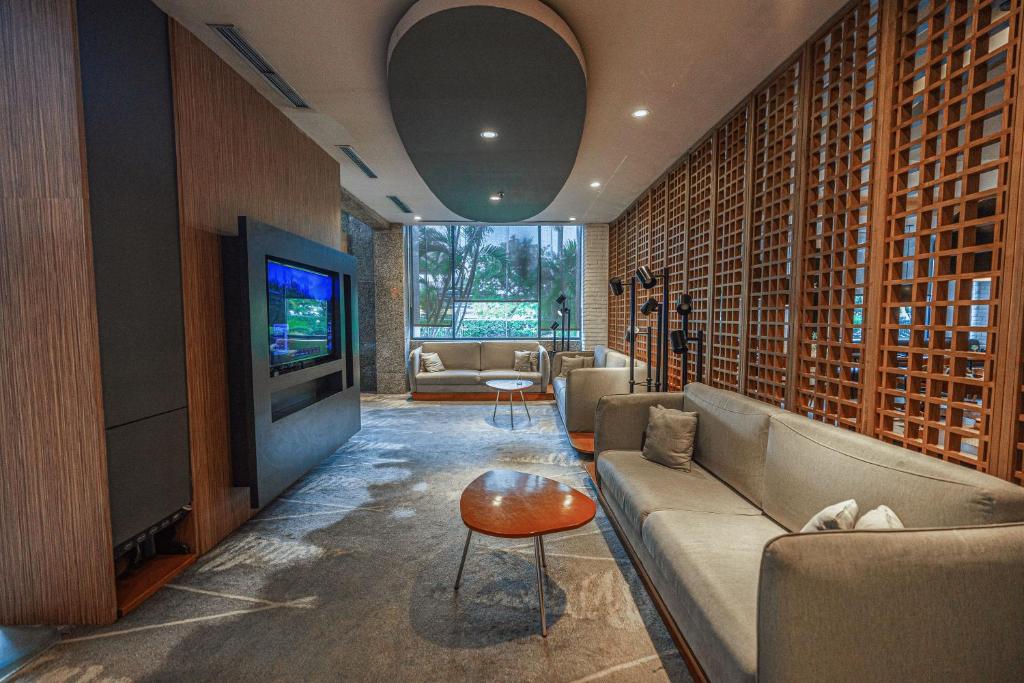 Setusvæði á Hotel KIMAYA Slipi Jakarta By HARRIS