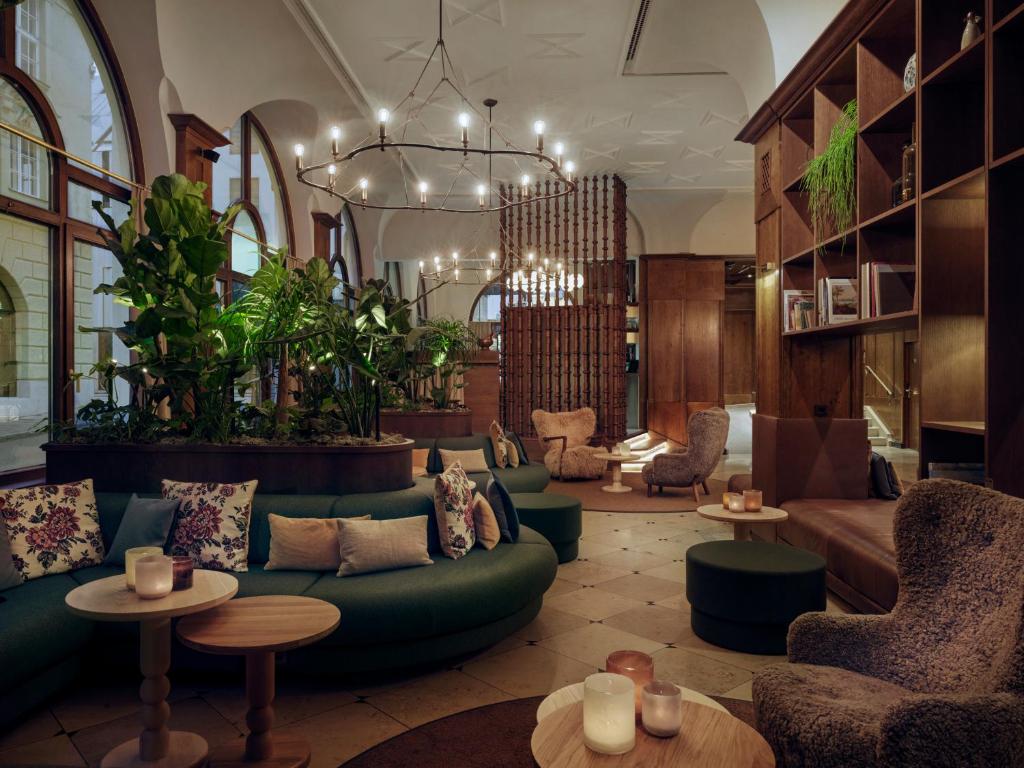 Posezení v ubytování Platzl Hotel - Superior