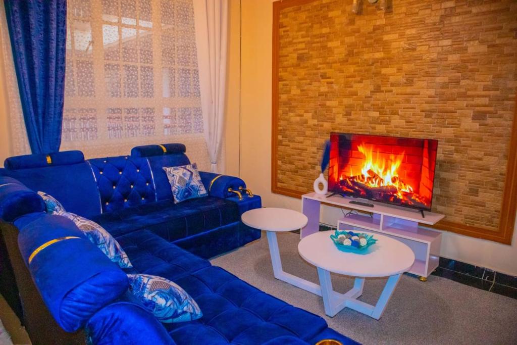 Zona d'estar a Peshlocs B&B
